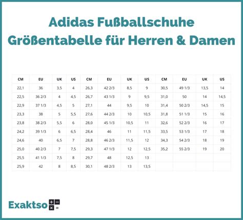 fußballschuh größentabelle adidas|Adidas größen tabelle pdf.